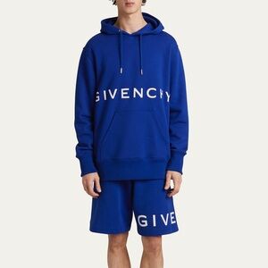 Givenchy classic fit bonded hoodie